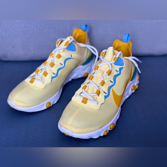Nike React Element 55 Yellow Ocre - Picture 4 of 9